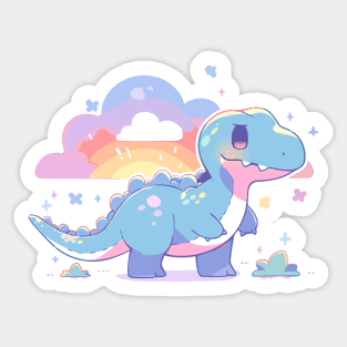 Kawaii Dino Dinosaur Sticker